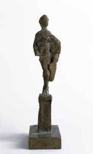 R. Szymanski, Kleine schwarze Figur I, Bronze, 2005