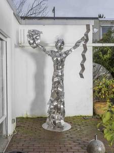 Lady Lovelace, Edelstahl, 2015, H 275 cm