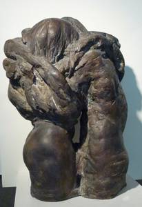 Grzimek, Torso Liebespaar, Bronze, 1979, H 68 cm