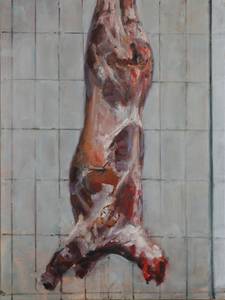 Lamm, Öl/Lwd., 2015, 80x60 cm