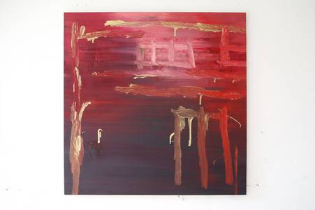 Heryun Kim, My Studio, Öl/Leinwand, 2014