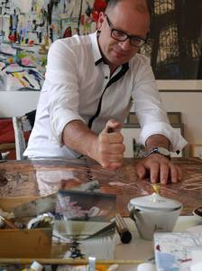 Alfonso Mannella im Atelier