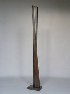 Achim Pahle, Stele XI, Stahl, H 179 cm