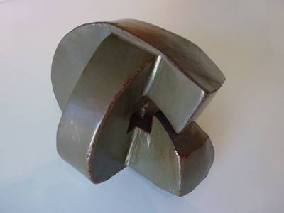 Kleine Begegnung, Corten/Lack, 2003